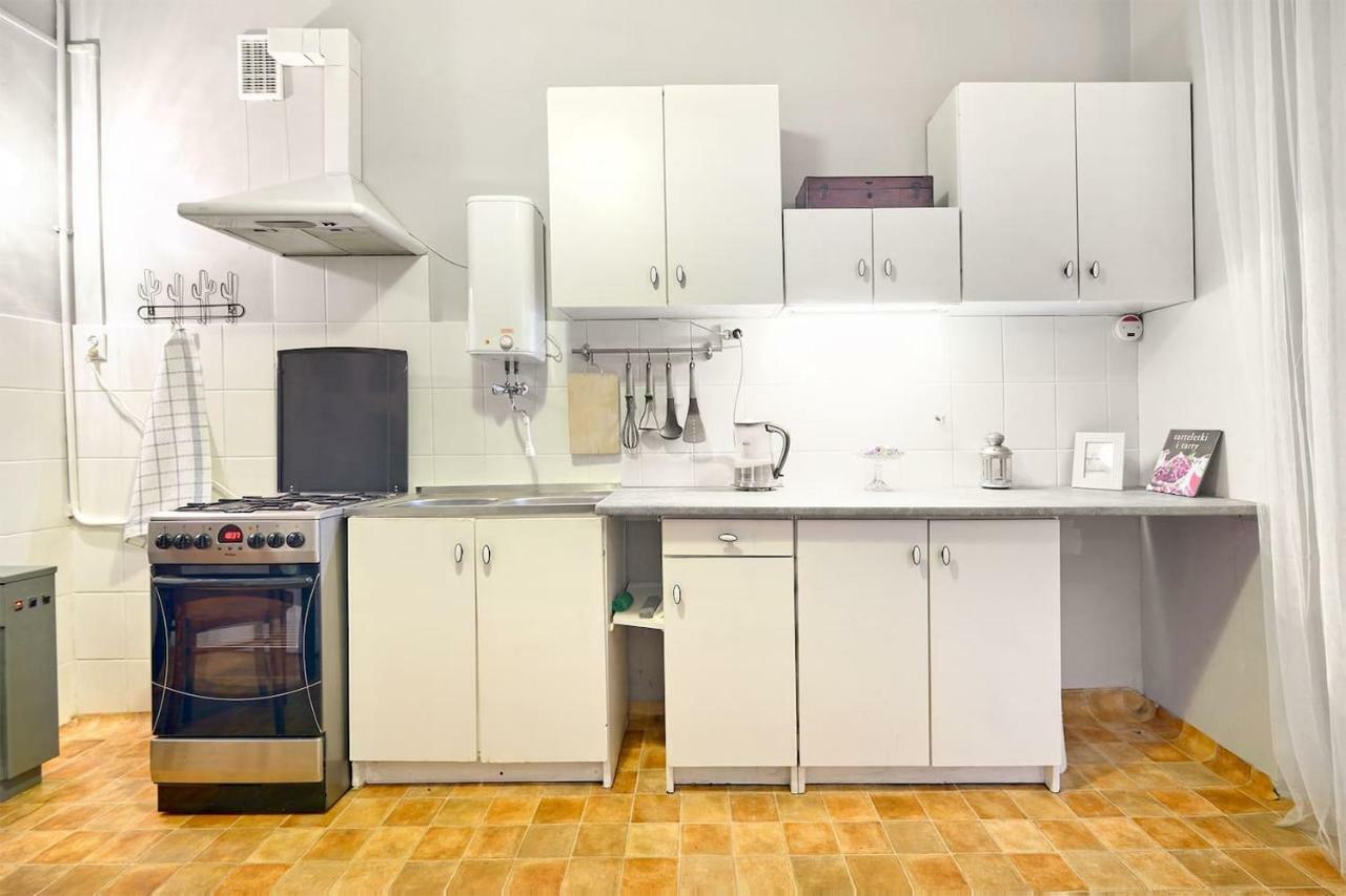 Luxury Retro Apartment, City Center, Wifi Krasków Eksteriør bilde